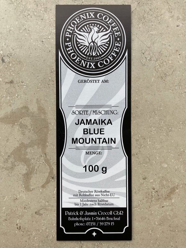JAMAIKA BLUE MOUNTAIN - Grundpreis: 120€ / kg