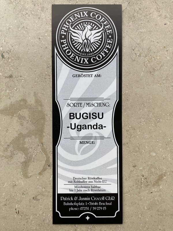 BUGISU - Uganda - Grundpreis: 23€ / kg